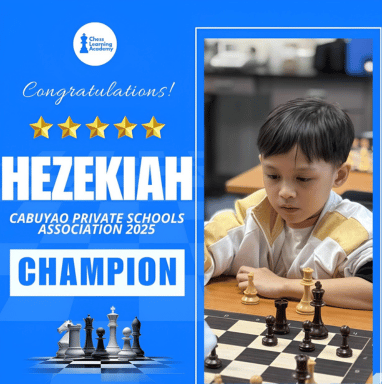 Hezekiah Santillana Crowned Champion at CAPRISA 2025 Chess Tournament